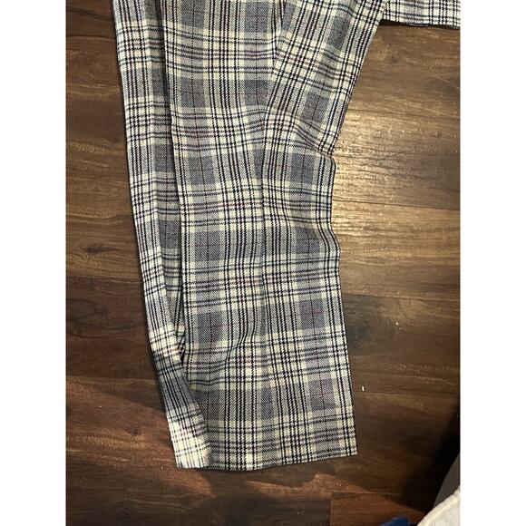 Vtg Penguin Munsingwear Men Dress Wool Pants Suit Plaid Size 38x29? Bell bottom - Picture 3 of 11